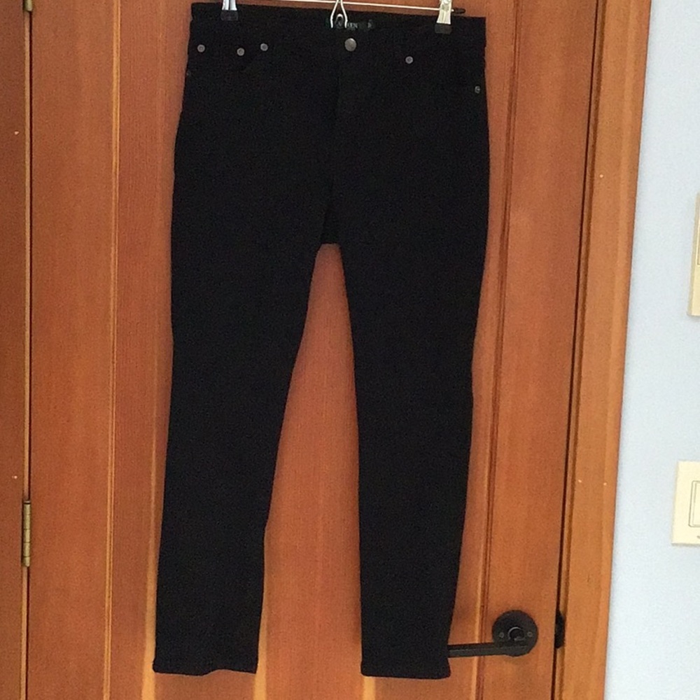 Lauren Black Straight Leg Jeans